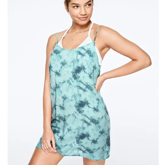 PINK Victoria's Secret | Dresses | Vs Pink Tie Dye Slip Dress | Poshmark
